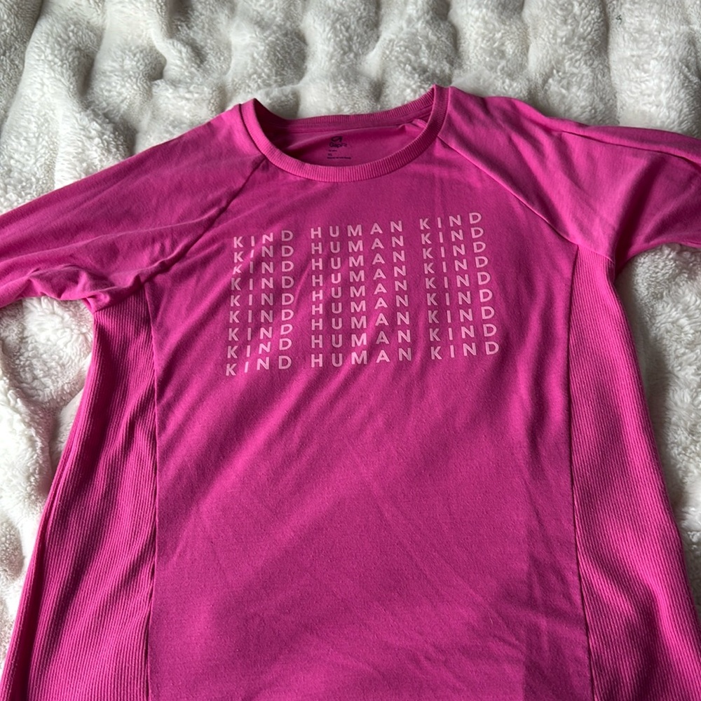 Long sleeve shirt pink